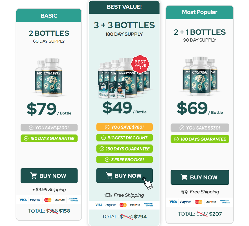 Synaptigen Offer